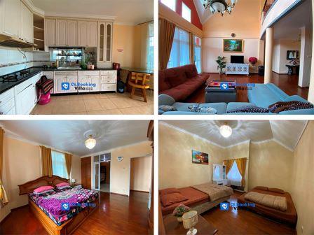 Staycation Seru Bareng Keluarga Besar dengan Sewa Villa View Mountain Lembang