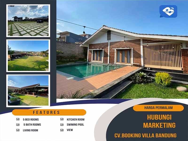 Villa Lembang RD 5 Kamar
