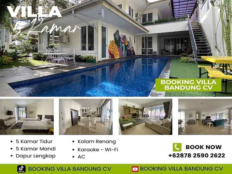 Villa M3 Lembang 5 Kamar