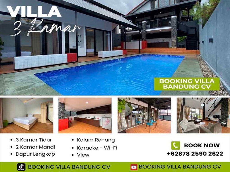 Villa Syarika Lembang 3 Kamar