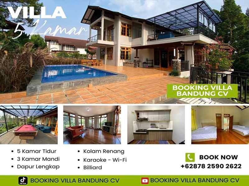 Villa Terakota Lembang 5 Kamar