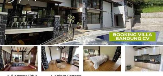Villa Waterfall Lembang 5 Kamar