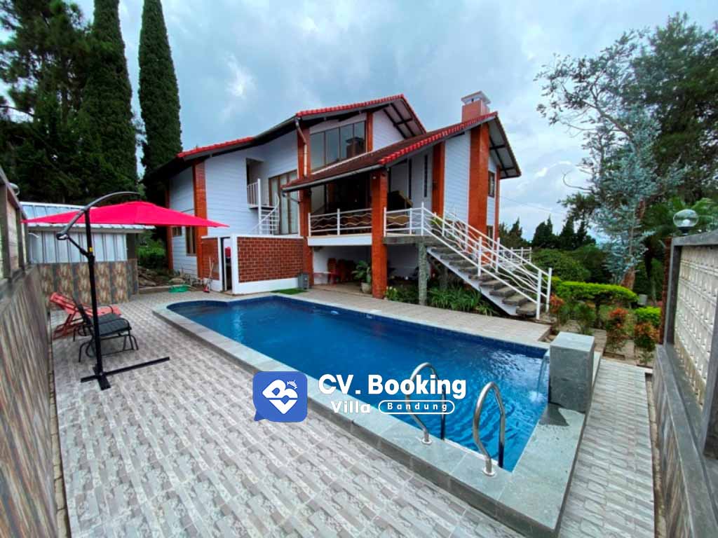 Villa Lembang Private Pool 30 Orang