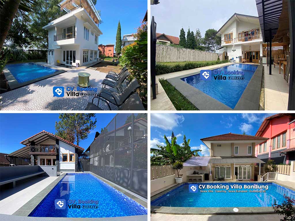 Villa Lembang Private Pool untuk 20 Orang